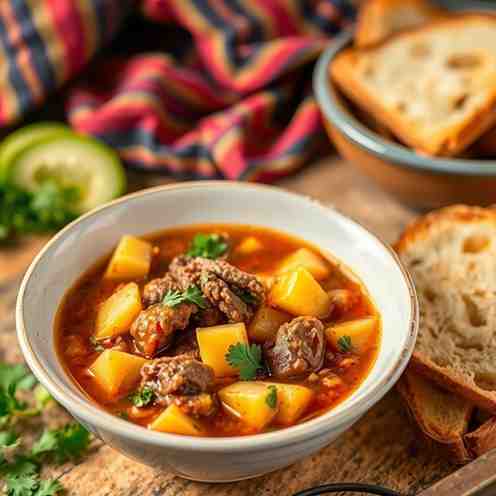 Carne Con Papas - Easy Beef Stew Recipe